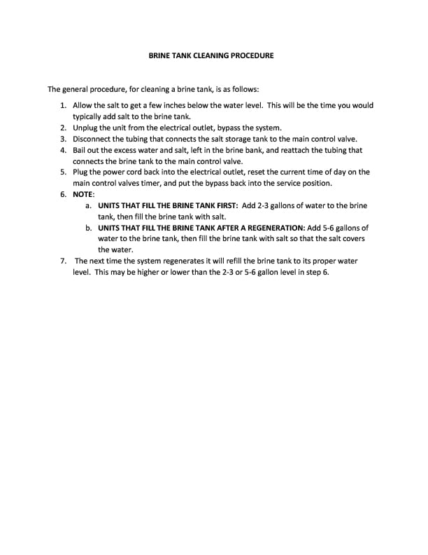 cover of procedure document