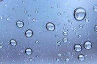 Water droplets textured background