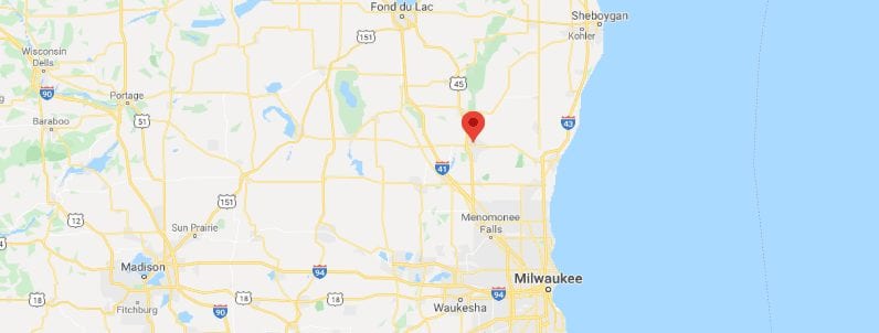 Map of wisconsin