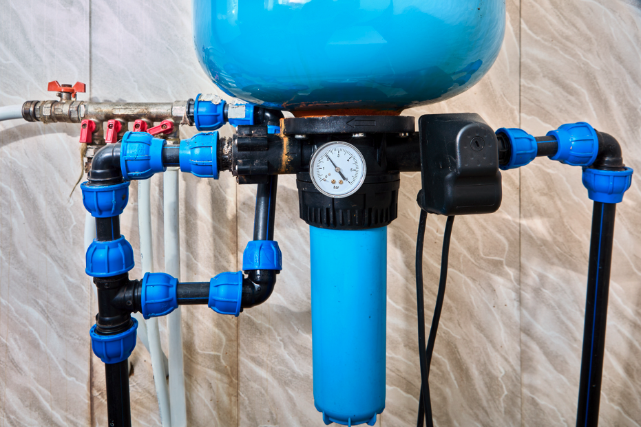 Well water pressure tank