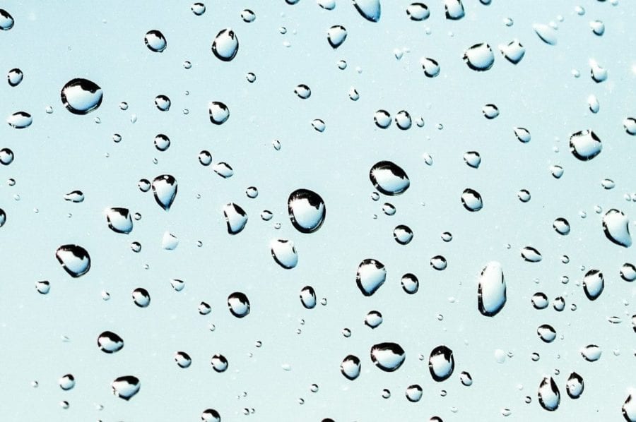 Water droplets graphic